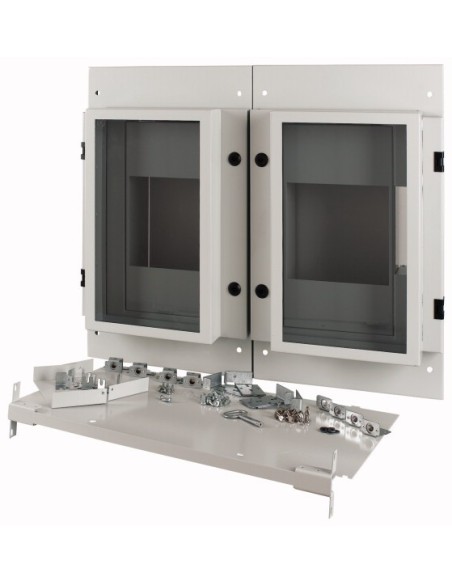 Pokrywa czołowa IP55, 2xNZM4 3-bieg. wysuwny +napęd zdalny W800mm 180519