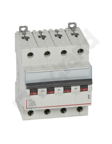 Wyłącznik nadprądowy 4P C 20A 6kA S304 DX3 407929