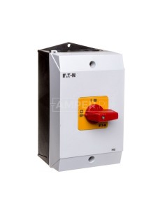 Łącznik krzywkowy 0-1 3P 25A w obudowie P1-25/I2-RT 207300