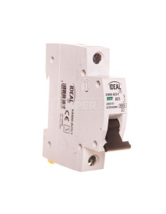 Wyłącznik nadprądowy 1P B 25A 6kA KMB6-B25/1 23147