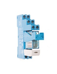 Przekaźnikowy moduł sprzęgający 15,8mm, 2P 8A 24V DC, styki AgNi+Au zaciski śrubowe, szyna DIN 48.52.7.024.5050SPA