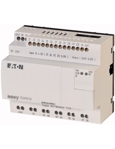 Przekaźnik programowalny 24V DC 12we, 9wy CANopen EC4P-221-MTAX1 106396