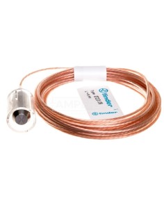 Elektrody kontrolne przewodowe do przekaźników 72.01 i 72.11 końcówka ze stali nierdzewnej dł.6m fi 1,5mm 072.01.06.000000