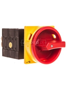 Łącznik krzywkowy 0-1 8P 32A do wbudowania T3-4-8344/EA/SVB 008964