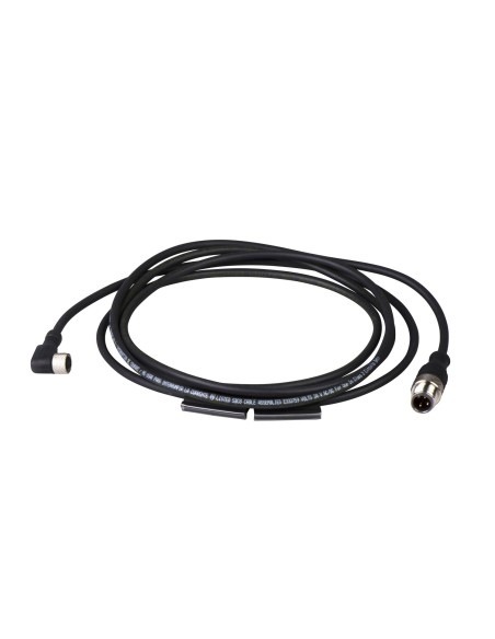 Kabel łączeniowy XZ, męski M12, 4-pin. prosty, żeński M-8, 4-pin. prosty, PUR 1m XZCR1509041J1