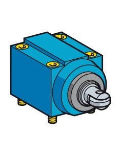 Głowica łącznika krańcowego ZC2J, trzpień boczny z rolką stalową uruch. poz. ZC2JE64