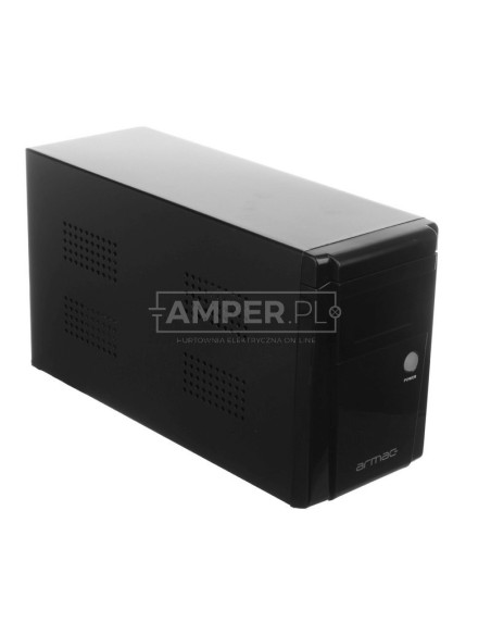 UPS 650W/1000VA LINE-INTERACTIVE ARMAC OFFICE 1000E LCD 3x230V metalowa obudowa O/1000E/LCD