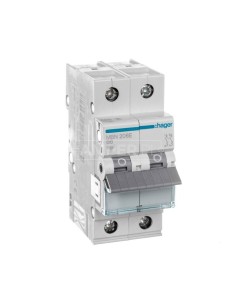 Wyłącznik nadprądowy 2P B 6A 6kA AC MBN206E