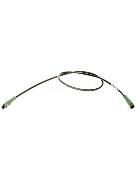 Kabel do czujników 3P 0,6m wtyczka M8 gniazko M8 SAC-3P-M 8MS/6,0-PUR/M 8FS 1681910