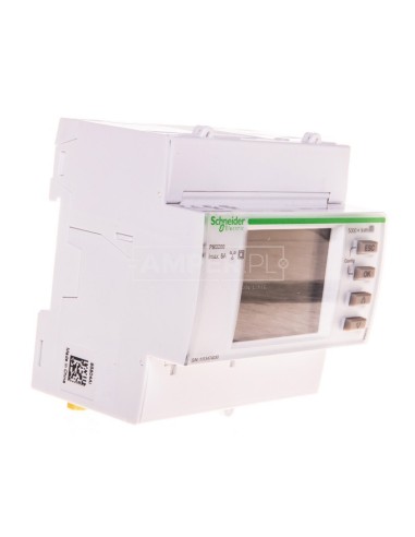 Miernik cyfrowy wielofunkcyjny (U, I, P, Q, f, PF) 5/1A przekładnik 100-480V AC modułowy PM3200 METSEPM3200