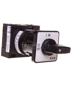 Łącznik krzywkowy 0-1 2P 32A do wbudowania T3-1-102/EZ 078446