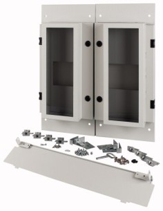 Pokrywa czołowa IP55, 2xNZM4 3-bieg. stacjonarny W600mm 180505