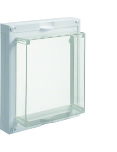 univers N Pokrywa do podstawy NH2 na szynach zb. 40mm przezr. szyba 300x250 US21B5 Hager