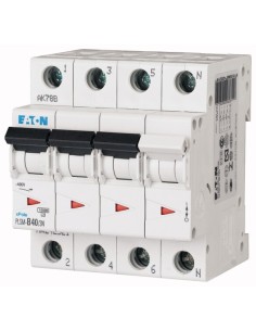 Wyłącznik nadprądowy 3P+N D 40A 10kA AC PLSM-D40/3N-MW 242570