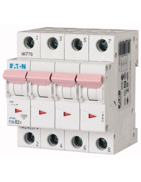 Wyłącznik nadprądowy 4P C 2A 10kA AC PLSM-C2/4-MW 242600