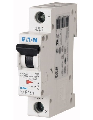 Wyłącznik nadprądowy 1P B 63A 15kA AC FAZ-B63/1 278541