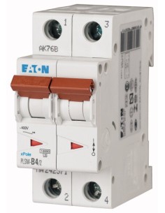 Wyłącznik nadprądowy 2P D 4A 10kA AC PLSM-D4/2-MW 242420