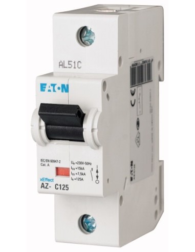 Wyłącznik nadprądowy 1P C 125A 15kA AC AZ-C125 211809