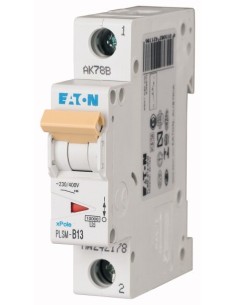 Wyłącznik nadprądowy 1P D 13A 10kA AC PLSM-D13-MW 242227