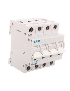 Wyłącznik nadprądowy 4P C 50A 10kA AC PLSM-C50/4-MW 242617