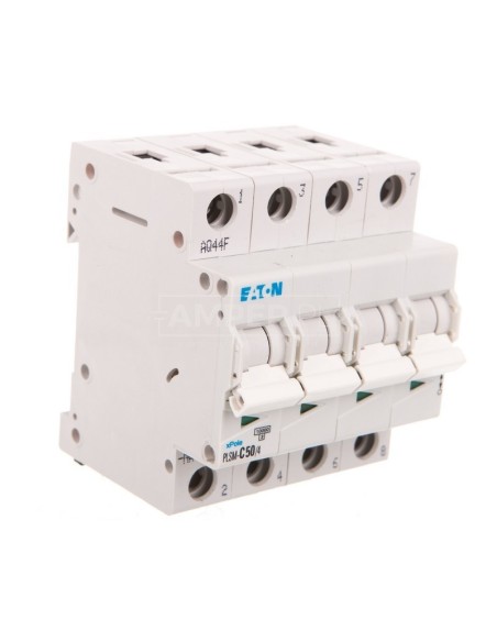 Wyłącznik nadprądowy 4P C 50A 10kA AC PLSM-C50/4-MW 242617