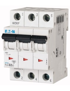 Wyłącznik nadprądowy 3P B 25A 6kA AC PL6-B25/3 286591