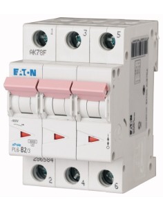 Wyłącznik nadprądowy 3P D 2A 6kA AC PL6-D2/3 286608