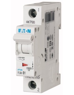 Wyłącznik nadprądowy 1P B 1A AC 10kA PLSM-B1-MW 242165