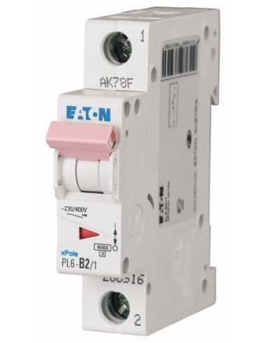 Wyłącznik nadprądowy 1P D 16A 6kA AC PL6-D16/1 286545