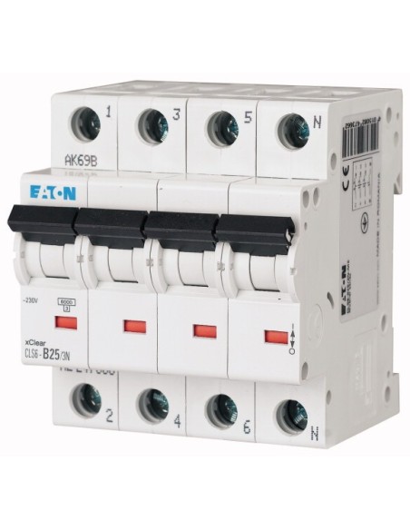 Wyłącznik nadprądowy 3P+N B 50A 6kA AC CLS6-B50/3N-DP 270481