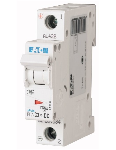 Wyłącznik nadprądowy 1P C 3A 10kA DC PL7-C3/1-DC 264884