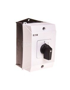 Łącznik krzywkowy 0-1 2P 20A w obudowie T0-1-15402/I1 207068