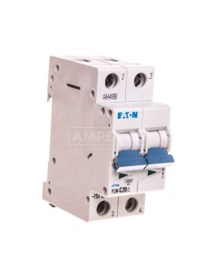 Wyłącznik nadprądowy 2P C 20A 10kA AC PLSM-C20/2-MW 242406