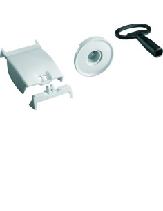 univers Zamek czworokątny z pokrywą plombowaną 7mm FZ822N Hager