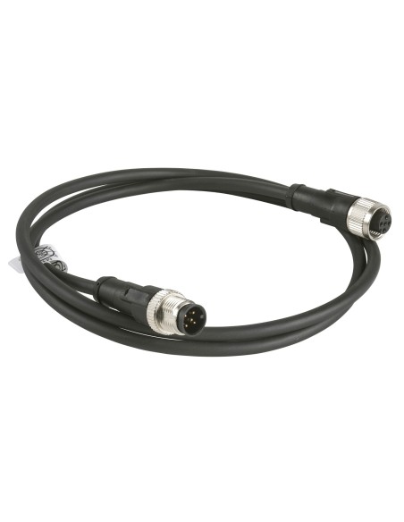 Kabel łączący XZ, męski M12, 5-pin prosty, żeński M-12, 5-pin prosty, PUR 2m XZCR1511064D2