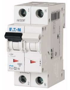 Wyłącznik nadprądowy 1P+N B 2A 6kA AC PL6-B2/1N 164907