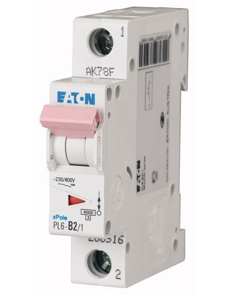 Wyłącznik nadprądowy 1P C 4A 6kA AC PL6-C4/1 286529