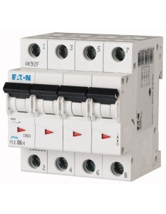 Wyłącznik nadprądowy 4P C 6A 6kA AC PL6-C6/4 166531