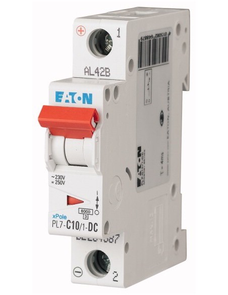Wyłącznik nadprądowy 1P C 10A 10kA DC PL7-C10/1-DC 264887