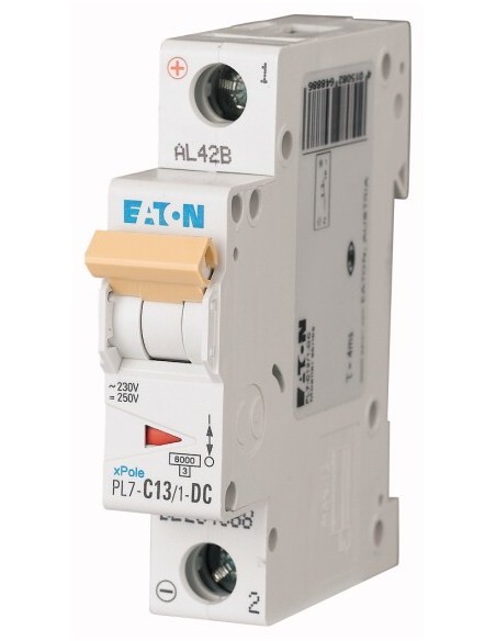 Wyłącznik nadprądowy 1P C 13A 10kA DC PL7-C13/1-DC 264888