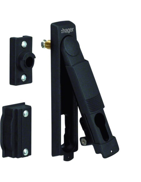 univers Zamek uchwyt uchylny do półbębenka 40mm, plombowany FZ535N Hager