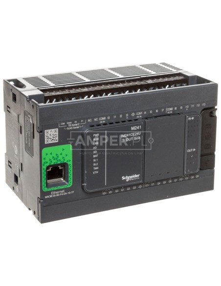 Sterownik programowalny 24I/O NPN tranzystorowe Ethernet M241-24I/O TM241CE24U