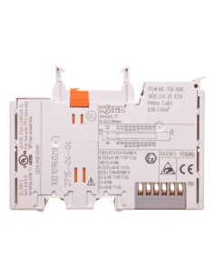 Moduł 16-kanałowy wyjść dwustanowych 24V DC 0,5A ze złączem do przewodu taśmowego 750-1500