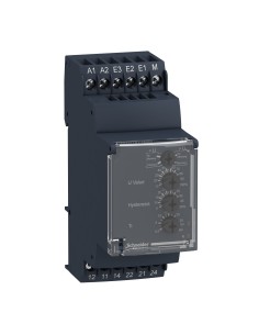 Przekaźnik kontroli napięcia wielofunkcyjny RM35-U, zakres 0,05...5 V RM35UA11MW