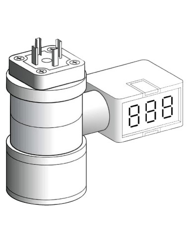 Wyświetlacz, dla elektronicznego czujnika ciśnieniowego XML-E 250 bar XMLEZ250