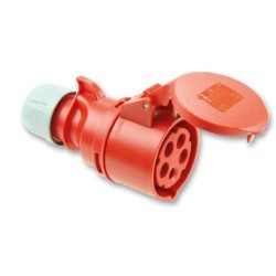 Gniazdo siłowe przenośne 3P+Z+N 32A 400V TWIST IP44 PCE 225-6 - hurtownia elektryczna Amper.pl