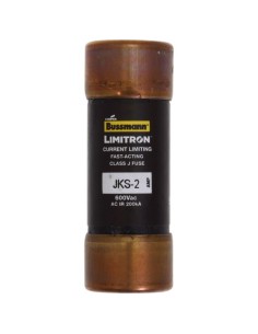 Wkładka bezpiecznikowa cylindryczna 21x57mm 2A, 600V AC, Limitron, Klasa J JKS-2