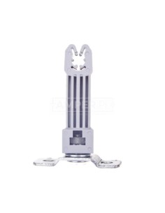 Uchwyt dystansowy przykręcany z plastikiem cynkowany 63.1/P OC /96304101/