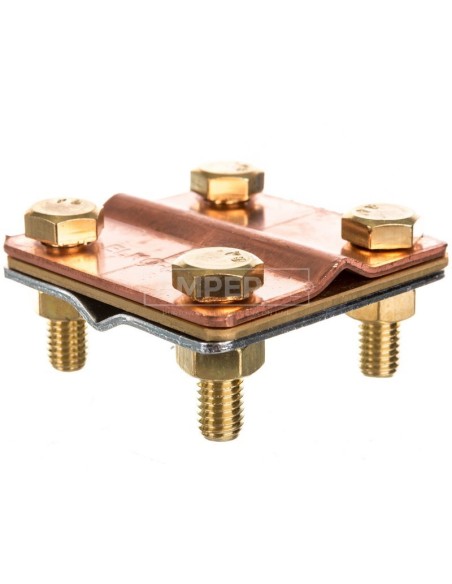 Złącze krzyżowe 4-otworowe M8x20 1.1 CU/OC /90100106/