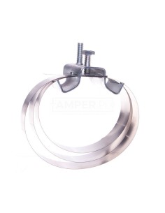 Obejma uniwersalna do rurociągu fi 150-300mm M8 77.1/M8 NI /97700105/